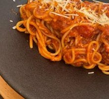 Garden Meat Sauce Noodles