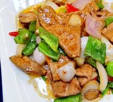 Stir-fried Pork Liver with Sauce