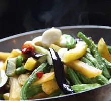 Three Fresh Ingredients Stir-Fry