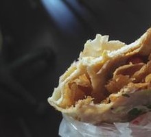 Shanghai Egg Pancake with Crispy Biscuit