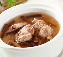 Bamboo Shoot and Pork Rib Soup