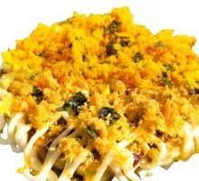Seaweed and Meat Floss Osaka Pancake