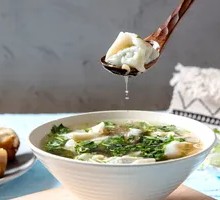 Pigeon Soup Dumplings