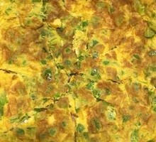 Green Pepper Egg Pancake