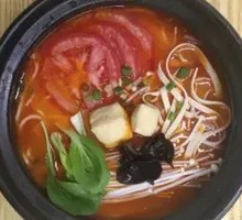 Tomato Noodle Soup