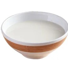 Sweet Soy Milk in Bowl