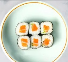 Salmon and Squid Sushi