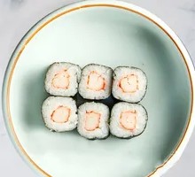 Crab Stick Sushi Roll