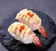 Grilled Cheese Shrimp Hand Roll