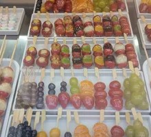 Blueberry Candy Apples