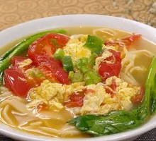 Tomato and Egg Noodle Soup