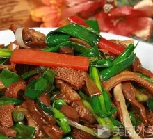 Garlic Stir-Fried Lamb Offal Rice