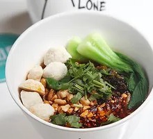 Fish Ball Spicy Noodles