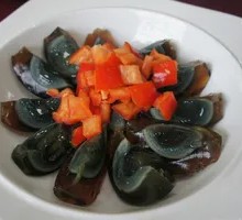 Spicy Chopped Pepper Century Egg