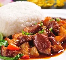 Braised Pork with Rice