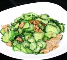 Cucumber Stir-Fried with Pork