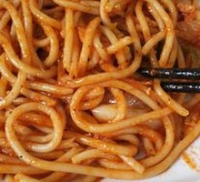 Tomato Meat Sauce Noodles