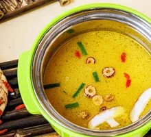 Three Delicacies Chicken Soup Pot