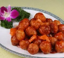 Fresh Fruit Sweet and Sour Pork