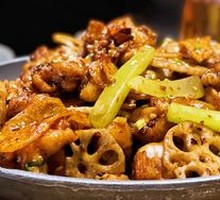 Spicy Frog Legs in Dry Pot