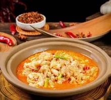 Fresh Chili Fish Roe and Fish Bladder Stir-fry
