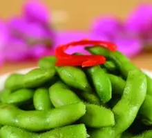 Sauce-Infused Edamame