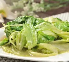 Garlic Dressing Lettuce