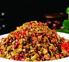 Sour Pickled Beans with Minced Pork