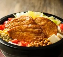 Tomato Pork Cutlet Tofu Skin Noodle Soup