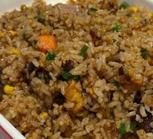 Red Onion Beef and Egg Fried Rice