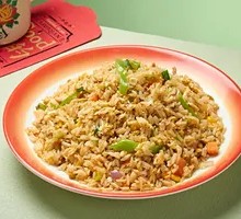 Green Pepper and Pork Stir-fried Fried Rice
