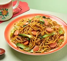 Wangzhongwang Ham Sausage Fried Noodles