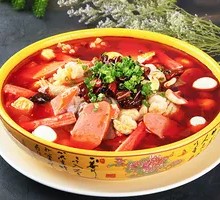 Spicy Blood Sausage Hot Pot