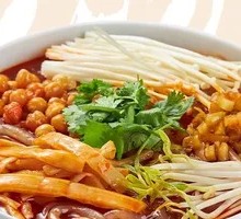 Bamboo Shoot and Pork Bone Soup Spicy Rice Noodles