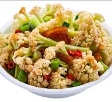 Spicy Cauliflower in Hot Pot