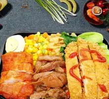 Luxury Trio: Honey Glazed Pork + Original Orleans + Large Chicken Drumstick