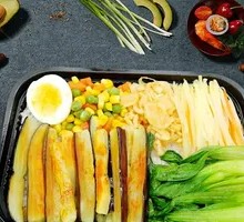 Fish-flavored Eggplant Bento