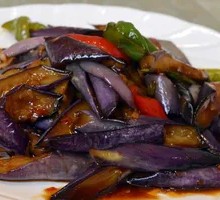 Braised Eggplant in Oil