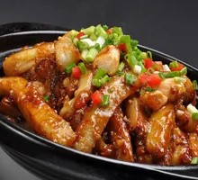 Minced Pork with Eggplant Stew