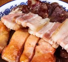 Steamed Preserved Pork Three Fresh