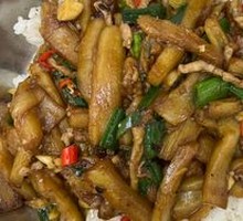 Minced Pork and Eggplant Bucket Rice