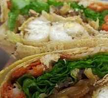 Oil Stick Double Egg Pancake