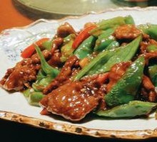 Grilled Beef on Iron Plate