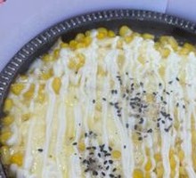 Stone Plate Cheese Corn