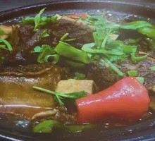 Yellow Braised Beef Ribs Pot