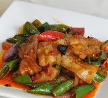 Green Pepper Spicy Pork