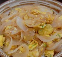 Scrambled Eggs with Onion