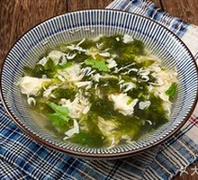 Seaweed and Egg Soup