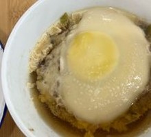 Meat Patty Stewed with Egg