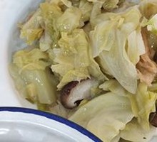 Chinese Cabbage with Mushroom and Pork Slices